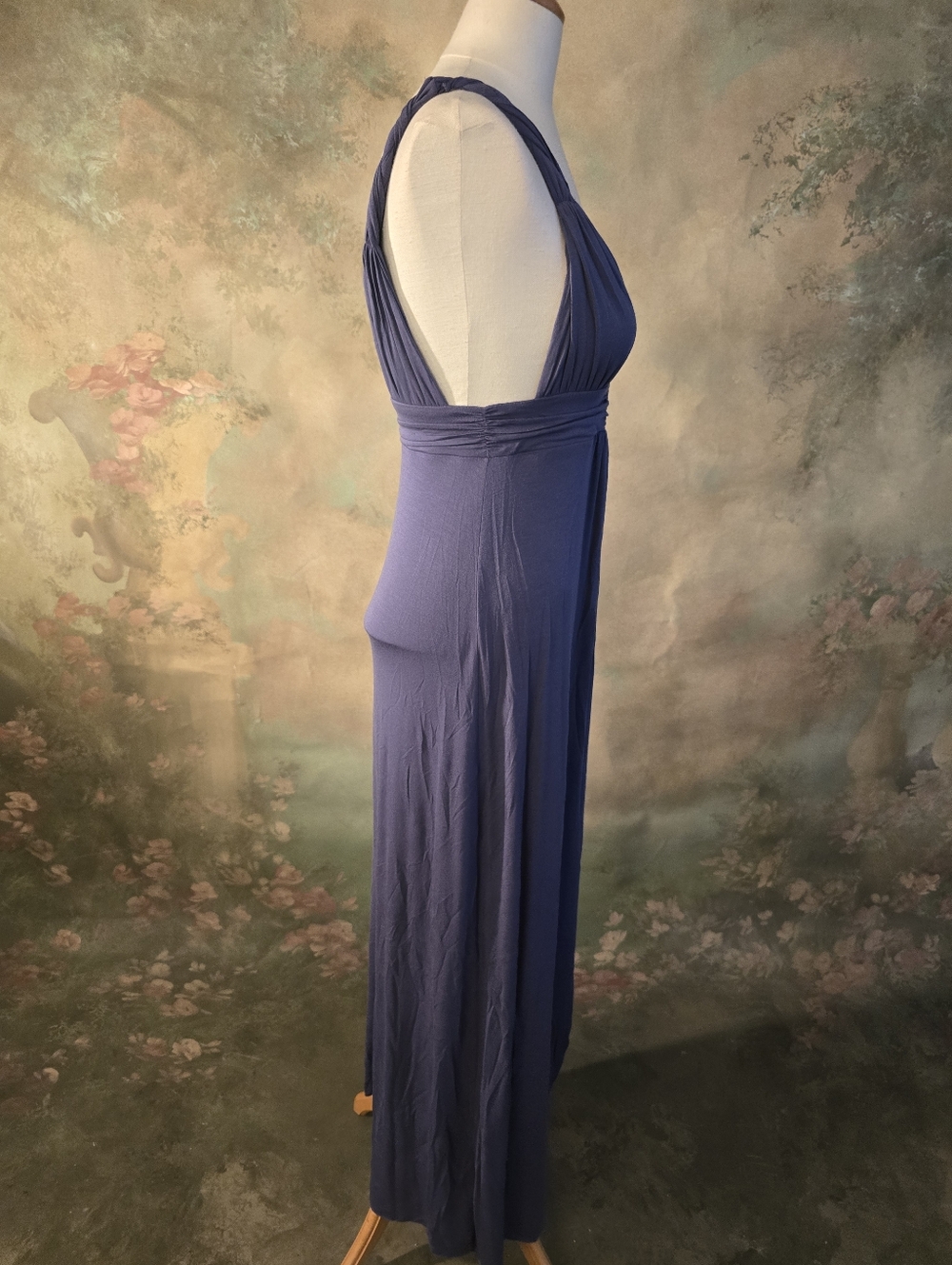 Victoria Secret Bra Top Maxi Dress Deep Blue S - Picture 6 of 12